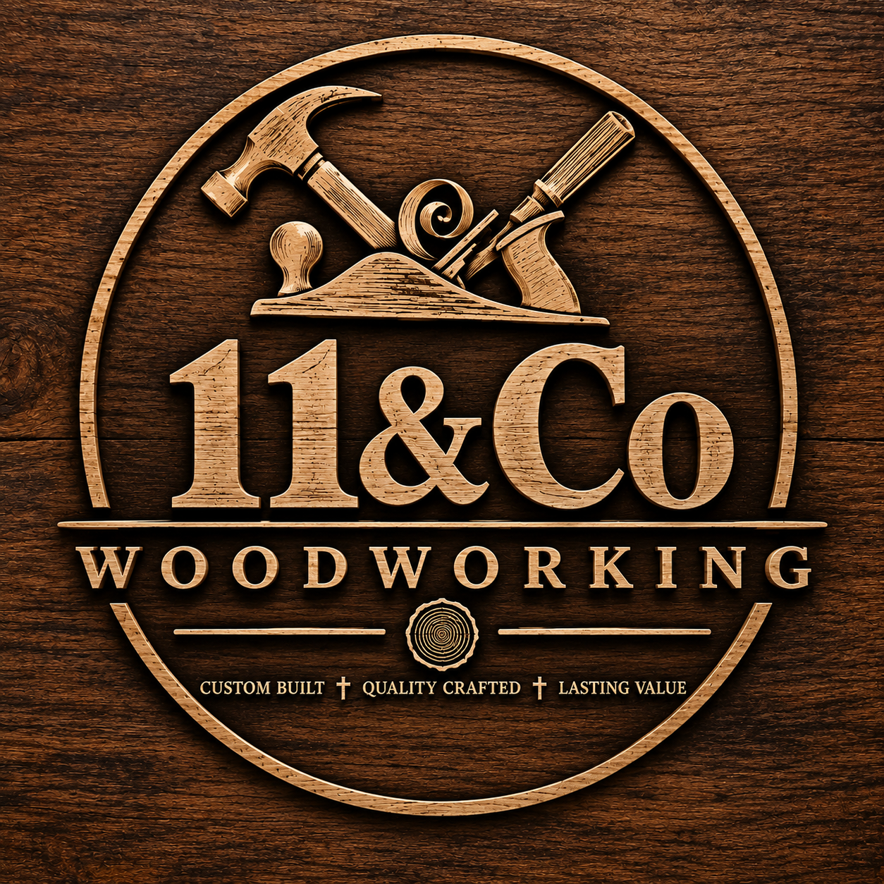11&Co Woodworking logo